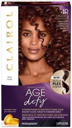 Clairol Nice'N Easy Age Defy Expert Hair Color , 4R Dark Auburn