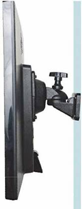 Akmosys Hardware Flat Monitor Screen Holder - Wall Mount (Black) Wall Mount Monitor Arm