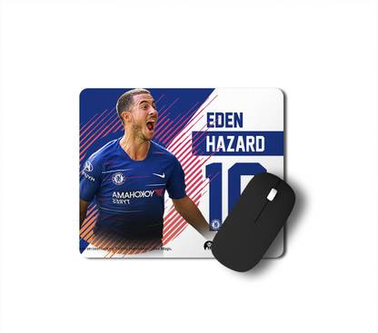 Tee Mafia Eden Hazard Football Mouse Pad Non Slip Base Mousepad
