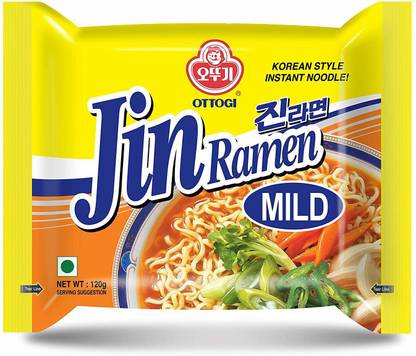 Ottogi MILD Instant Noodles Vegetarian