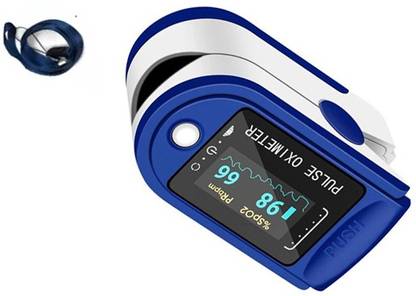 Casa Tech Pulse Oximeter Blood Oxygen Saturation Monitor - SPO2 Pulse Oximeter - Portable Oxygen Oxymeter Sensor Pulse Oximeter Fingertip, Blood Oxygen Saturation Monitor Fingertip, Blood Oxygen Meter Finger Oximeter Finger with Pulse Mini Portable Fingertip Pulse Oximeter Blood Oxygen spO2 /PR Monitor LED Display and Auto Power Off Feature Pulse Oximeter