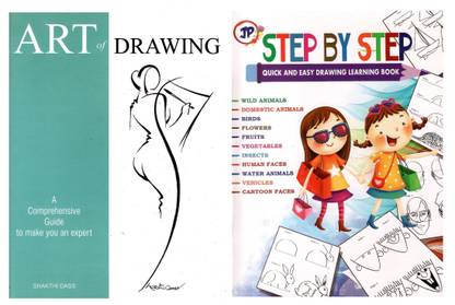 Art OF Drawing & Step By Step (Learning Drawing Books)