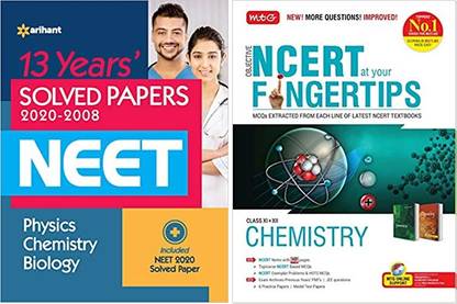 13 Years Solved Papers NEET 2021 With Objective NCERT At Your Fingertips For NEET-AIIMS - Chemistry