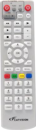 Catvision Remote Control Unit (Deluxe) for Set Top Box Catvision Set Top Box Remote Controller