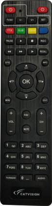 Catvision Remote Control Unit (Standard) for Set Top Box Catvision Set Top Boxes Remote Controller