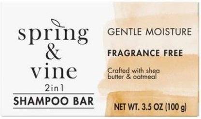 Spring & Vine Moisturizing Oatmeal Shampoo Bar