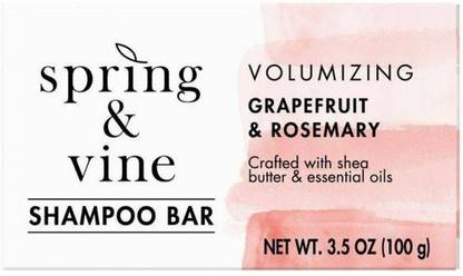 Spring & Vine Grapefruit & Rosemary Volumizing Shampoo Bar