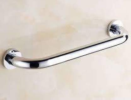 GALAXY ENTERPRISE Galaxy Stainless Steel Grab Bar, Steel Handle, Toilet Grab Bar Shower Grab Bar (Chrome 30 cm) 12" (inch) (Pack of 4) Shower Grab Bar