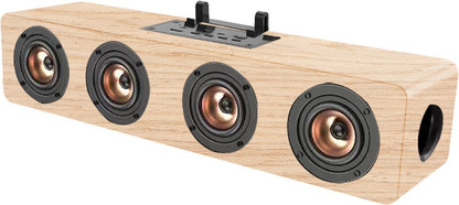 Landmark wooden bluetooth speaker