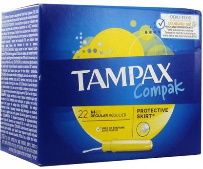 Tampax Compak 22's Regular Tampons