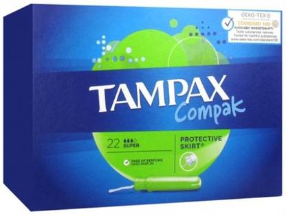 Tampax Compax 22's Super Tampons