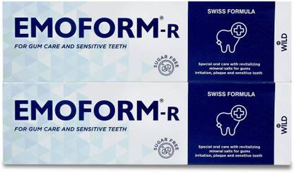 Emoform Toothpaste 100 gm pack of 2 Toothpaste