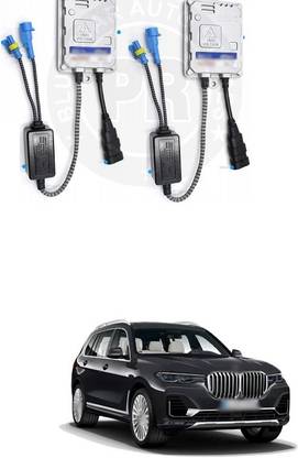 PRTEK HID Xenon Headlight Ballasts Replacement 55W Slim Ballast with Canbus EMC Super Decoder Alternate Current AC, 1 Pair X7 xDrive30d DPE Signatu Vehical HID Kit