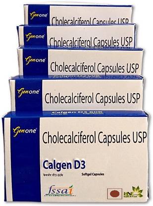genone Calgen Vitamin D3 for Healthy Bones and Immunity