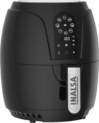 [For Flipkart Axis Bank Card] Inalsa Crispy Fry Digital Air Fryer  (2.4 L)