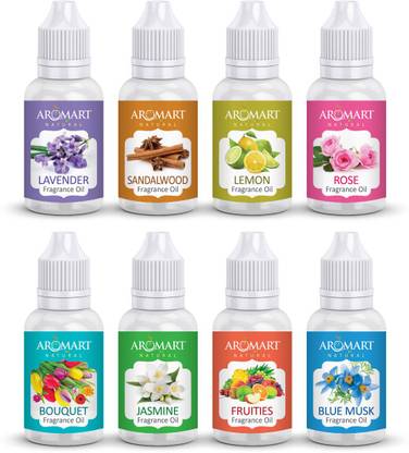 अरोमार्ट Soap Making Fragrance oil for Handmade Soap - Set of 8 (15 ml each)