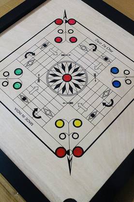 YMD Premium Medium Carrom Board 66 cm Carrom Board