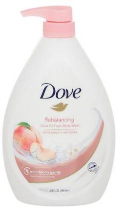DOVE Rebalancing White Peach And White Tea Imported Body Wash