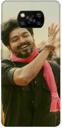 MD CASES ZONE Back Cover for Poco X3/MZB9965IN Vijay Tamil Actor Printed back cover