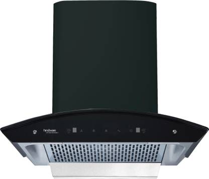 Hindware OASIS 90cm Auto Clean Wall Mounted black 1200 CMH Chimney