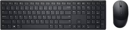 DELL KM5221W/Slim, Multi-Device Combo with Mouse Wireless, Bluetooth Standard Laptop Keyboard Compatible with Desktop, Laptop, Mac with 12 Programmable Keys & 3 Button Optical Mouse, Spill-Resistant Keys