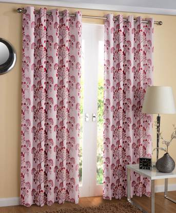 Waco creation 183 cm (6 ft) Polyester Shower Curtain (Pack Of 2)