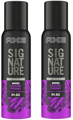 AXE Signature Maverick Body Deodorant 2X122ml Deodorant Spray - For Men