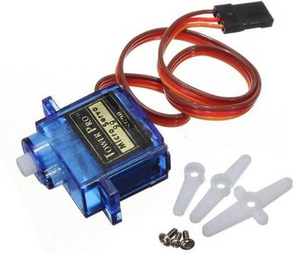 ROBOBOX Continuous Rotation 360 Degree Servo Motor || Micro Servo Motor Motor Control Electronic Hobby Kit