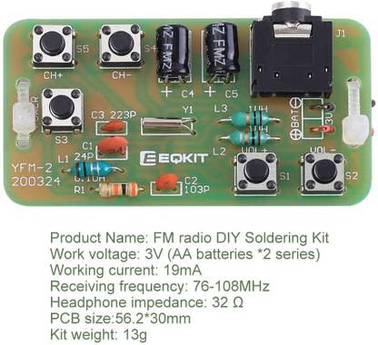 Sputnik Mini Radio Kit And Assembled For School Projects Radio Electronic Hobby Kit