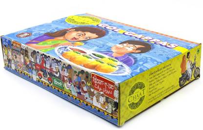 THE CHAAT FACTORY Ready to eat Pani Patase ,fulki Golgappa, Pani Puri Fryums (Pack of 30)
