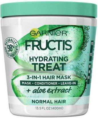 GARNIER Fructis Hydrating Treat 1 Minute Hair Mask + Aloe Extract