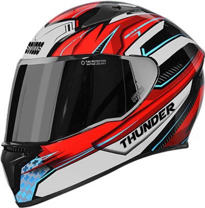 STUDDS THUNDER D8 HI-QUALITY M/VISOR MATT BLACK N2 600 MM SIZE XL Motorsports Helmet