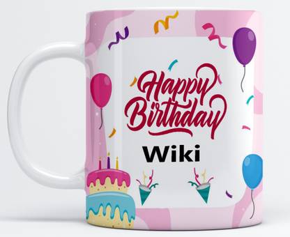 Vrantikar Wiki Name Printed Ceramic Coffee Mug
