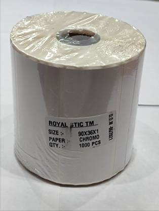 ROYAL STIC Barcode Labels Self Adhesive Paper Label