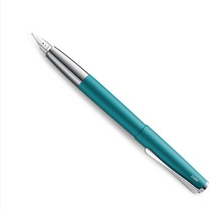 LAMY LAMY studio Fine Nib Fountain Pen with Converter Z27 Aquamarine Fountain Pen