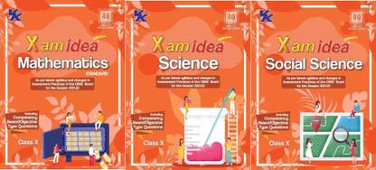 Xamidea Mathematics For Class 10 - CBSE - Examination 2021-22 + Xamidea Science For Class 10 - CBSE - Examination 2021-22 + Xamidea Social Science For Class 10 - CBSE - Examination 2021-22