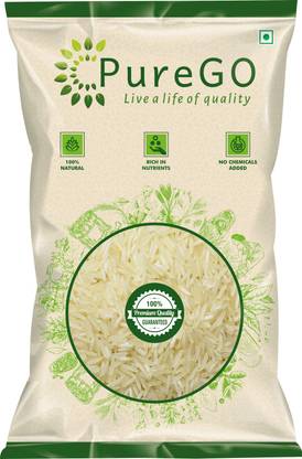 PureGo Basmati Rice Basmati Rice (Full Grain, Unpolished)