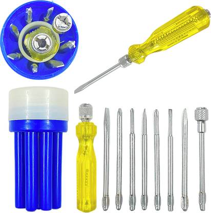 Samite Screwdriver Tool for Home Multipurpose Heavy Duty Pechkas Combination Screwdriver Set