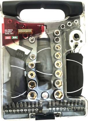 stubby Husky Stubby 46-Piece Ratchet Screwdriver Set
