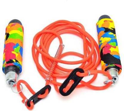 OMNIMART Adjustable Jump Rope Exercise & Fitness Gym Jumping Speed Freestyle Skipping Rope Freestyle Skipping Rope