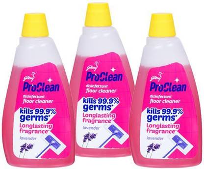 Godrej PROCLEAN FLOOR CLEANER PACK OF 3 LAVENDER