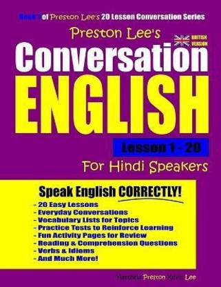 Preston Lee's Conversation English For Hindi Speakers Lesson 1 - 20 (British Version)