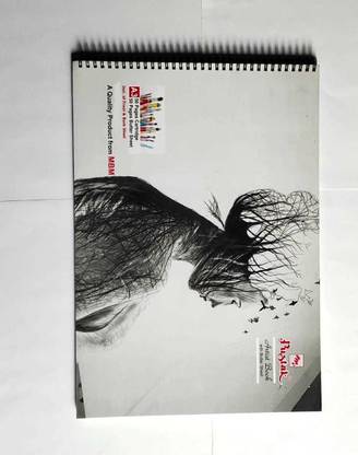 Pustak A3 (WITH BUTTER SHEET) A3 Notebook NO 50 Pages