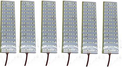 TechSupreme Pack Of 6 12V High Brightness DC LED Bulb 84 SMD LED Light for Car, Home,Kitchen,e rickshaw and Light Light Electronic Hobby Kit