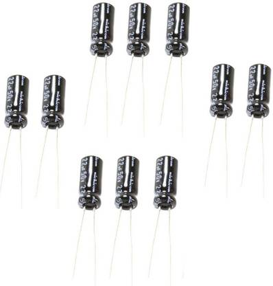 RISARYA 22uF/50V ELECTROLYTIC CAPACITOR Electronic Components Electronic Hobby Kit