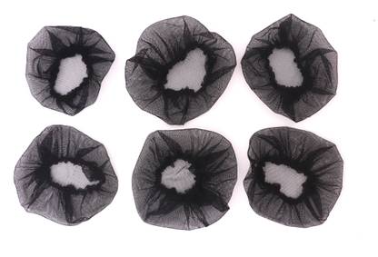 Parhon Hair Net Juda Maker Easy to Use Hair Styling Bun Hair Accessories Black (6pcs) Bun