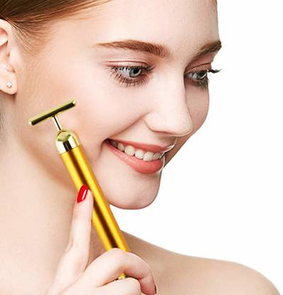 Matiman 24K Golden Pulse Facial Massager T-Shape Electric Face Massage 24K Golden Pulse Facial Massager T-Shape Electric Face Massage Massager