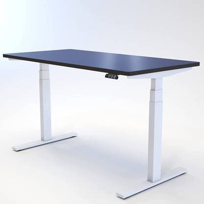 Monarch Elevate Electric Height Adjustable Table | Electric | 3 Stage Dual Motor | Ergonomic Sit-Stand Solution | Laminate Table Top Desk Engineered Wood Office Table