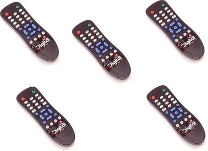 ERHIndia (5 pcs) Mp3 Player Remote Home Theater Remote Control Bluetooth FM USB Aux Card MP3 Stereo Audio Player kit Universal Remote Controller