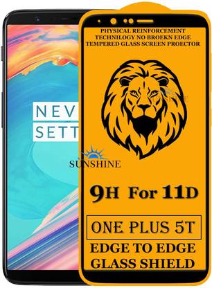 SUNSHINE Edge To Edge Tempered Glass for OnePlus 5T